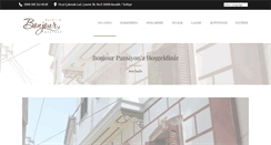 Desktop Screenshot of bonjourpansiyon.com